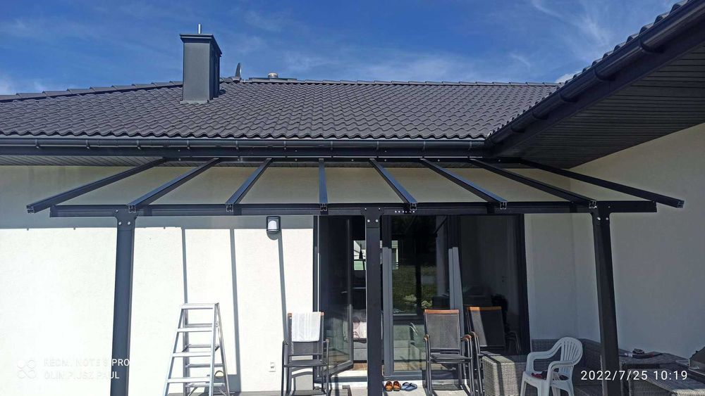 Zadaszenie tarasu Modern FIT pergola tarasowa dostawa gratis