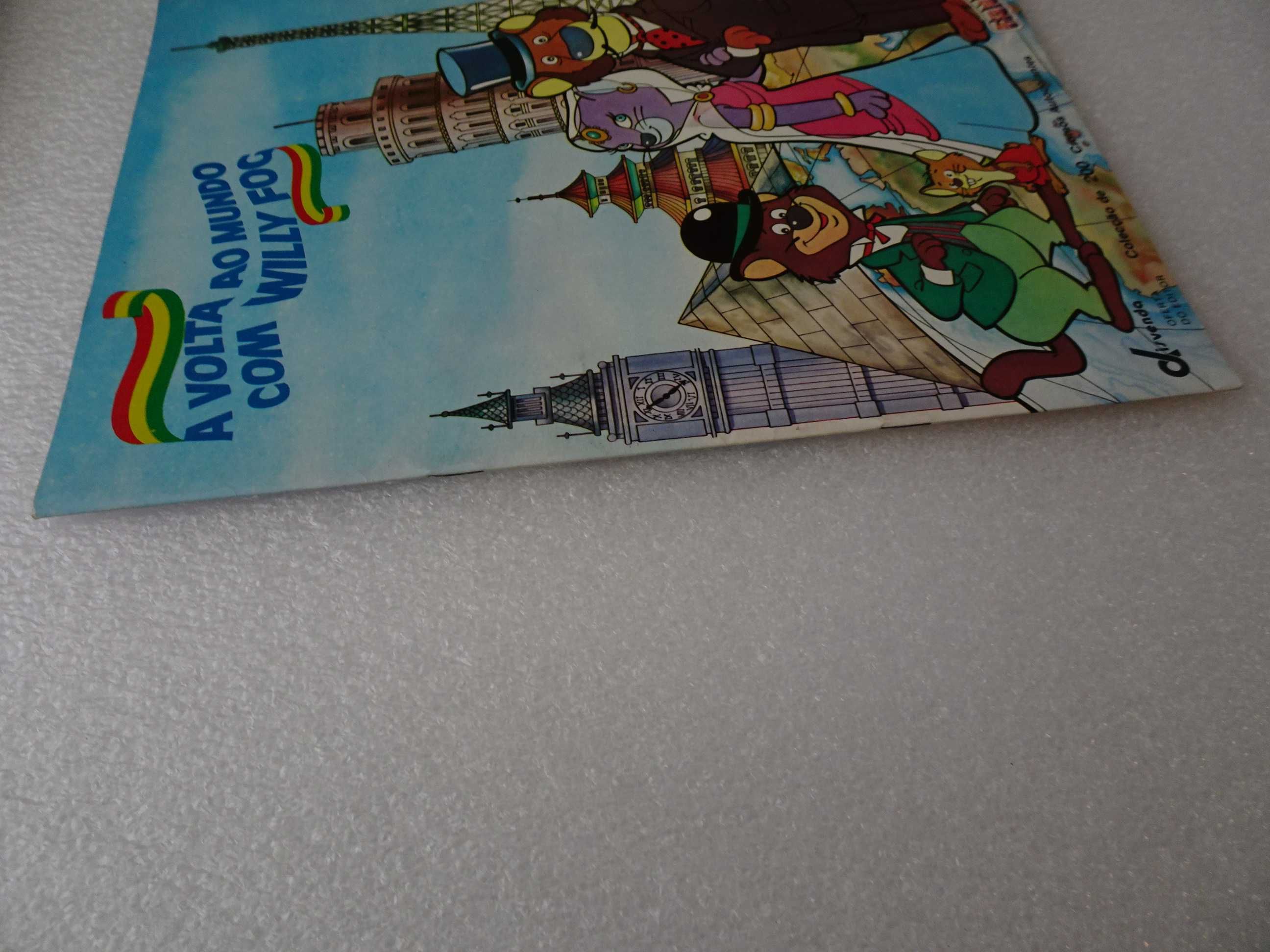 Caderneta de cromos vazia - A volta ao mundo com Willy Fog  ---