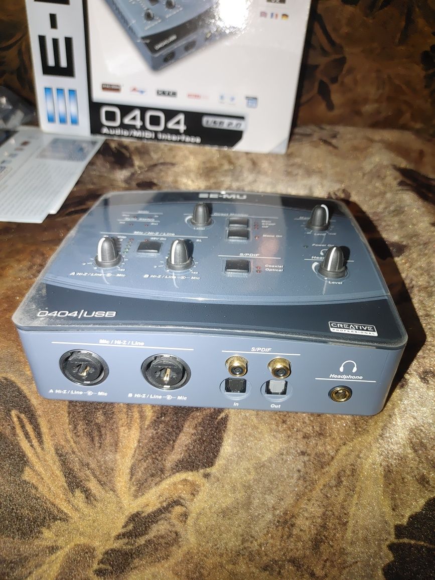 Creative Emu 0404 usb состояние новой!