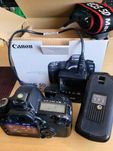 Lustrzanka Canon EOS 5D Mark II Body grip baterie karta pudełko