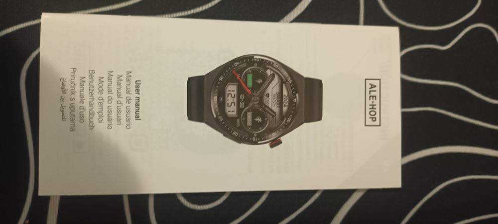 Smartwatch 1.39" redondo da ALE-HOP