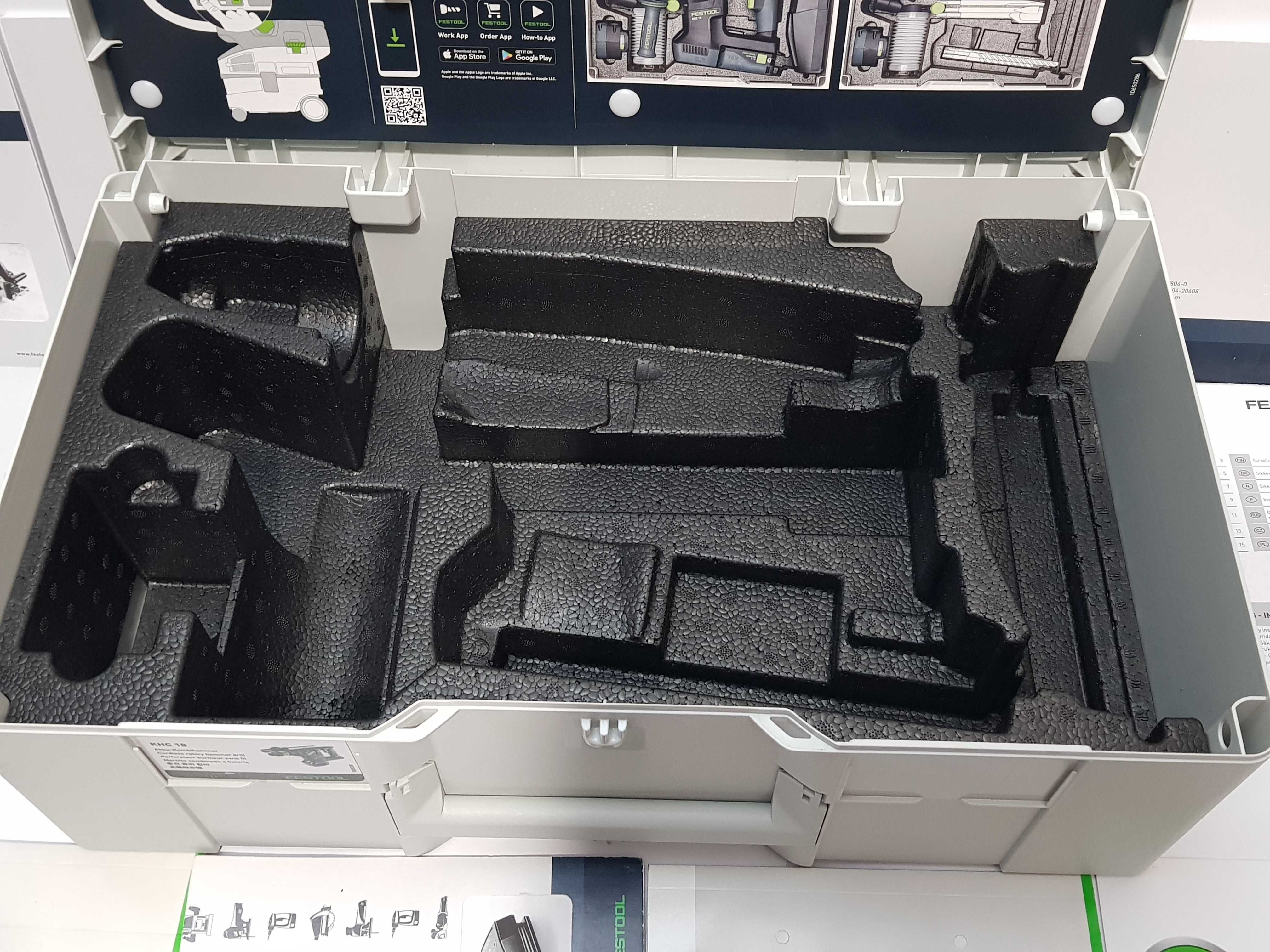 Pusta walizka do FESTOOL KHC 18 wiertarka młotowiertarka 18v SYS