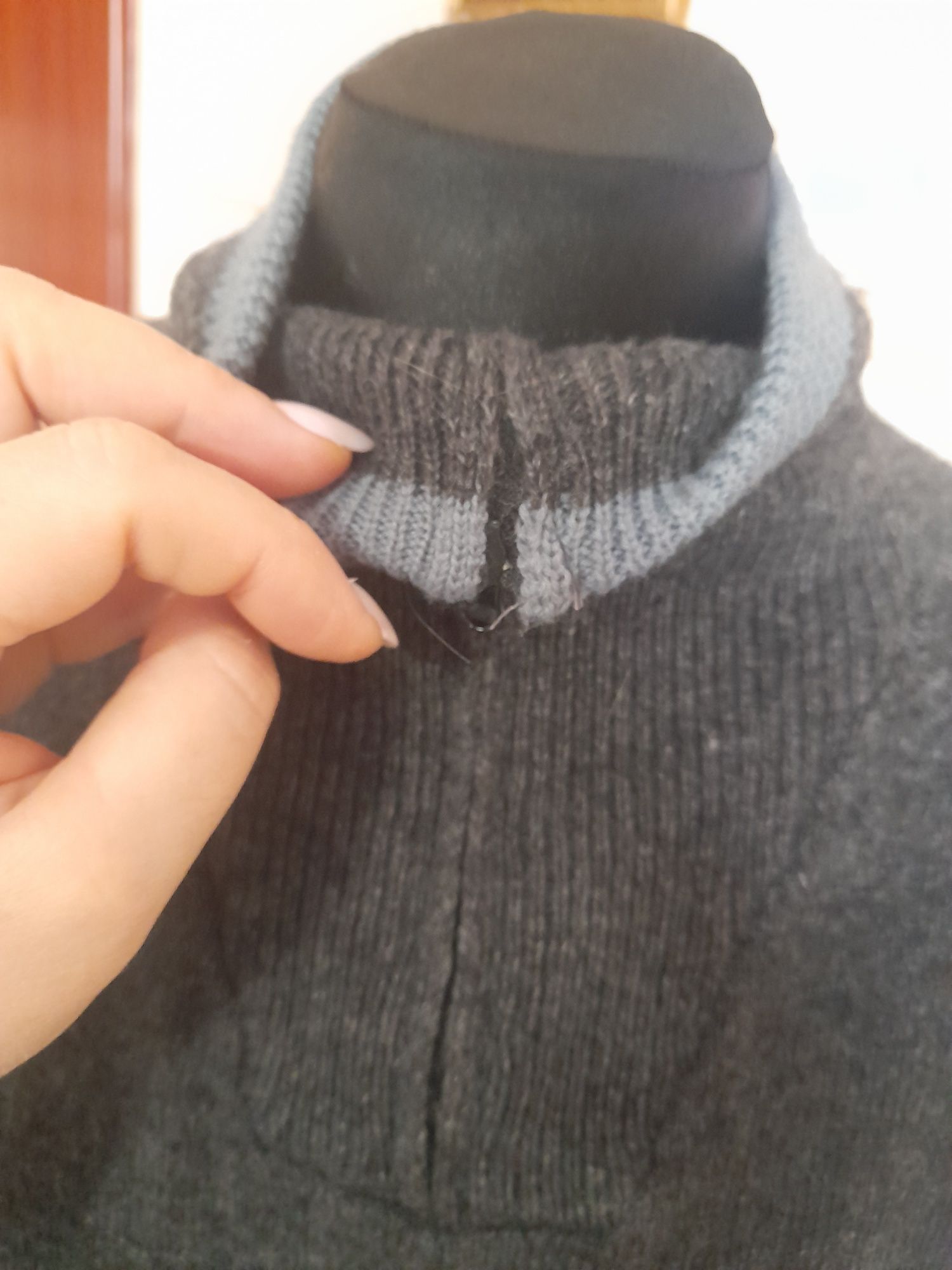 Męski sweter rozmiar L merinowool
