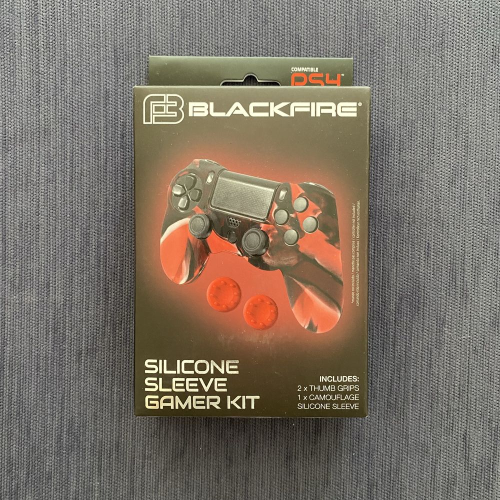 Capa Comando Proteção Dualshock Playstation 4 Novo Vermelho