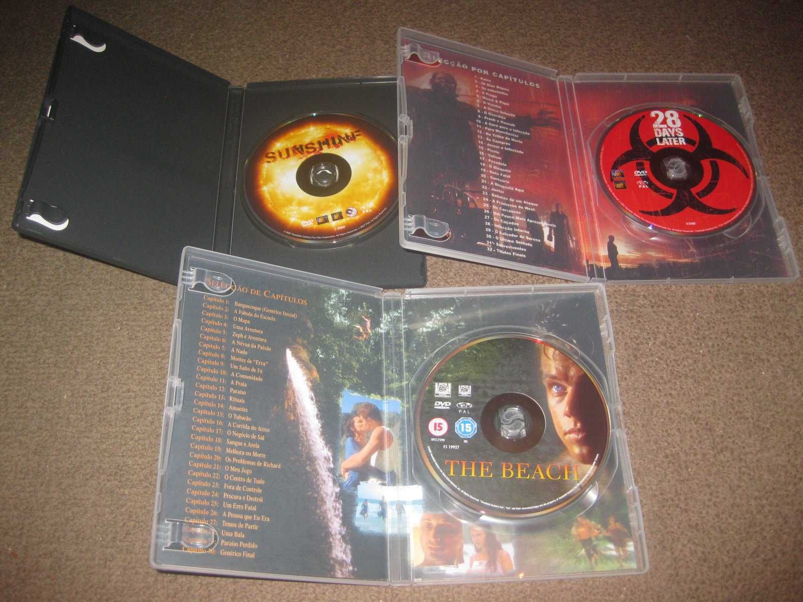 3 Filmes em DVD do "Danny Boyle" Com Box Arquivadora!