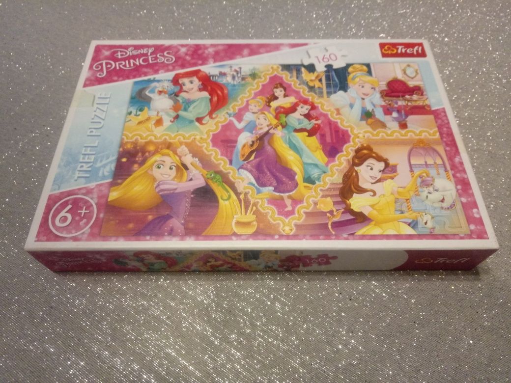 Puzzle 160 szt Princess