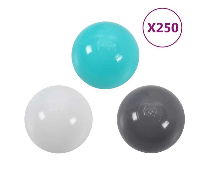 Namiot do zabawy z 250 piłeczkami, niebieski