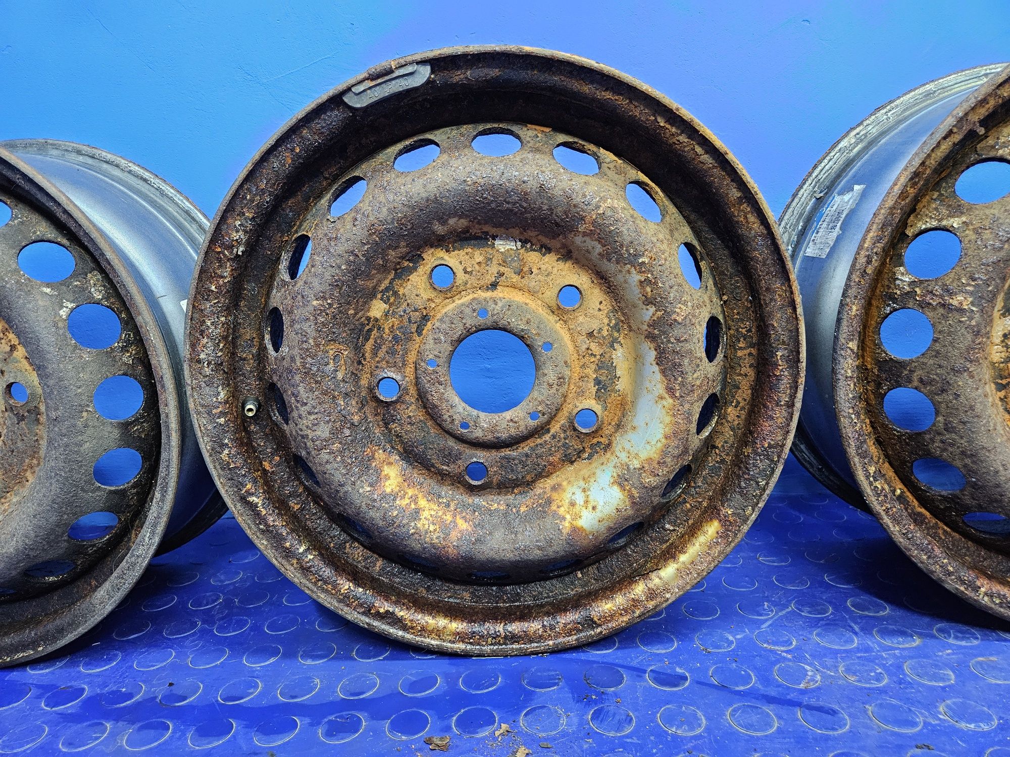 FELGI stalowe FORD Transit Custom 16" 6.5" 5x160 ET 60 komplet