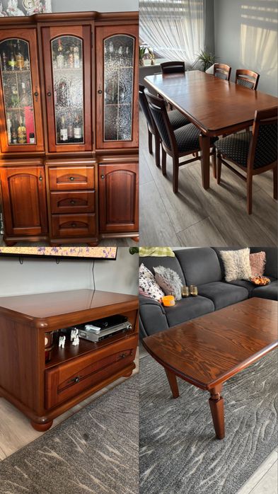 Zestaw mebli Bawaria Black Red White