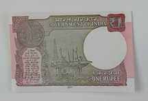 banknot  1 rupia , Indie , stan bankowy