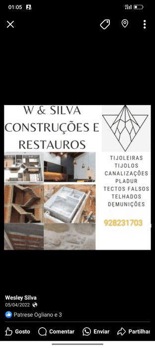 Construção  e remodelação