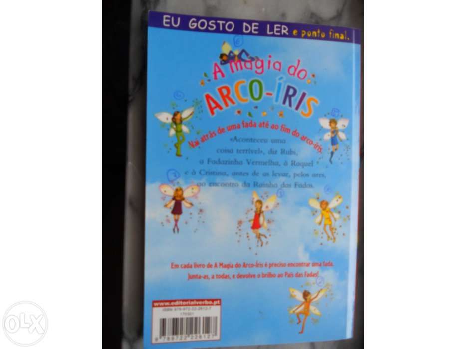 Rubi, a Fadazinha Vermelha -A magia do Arco-Íris