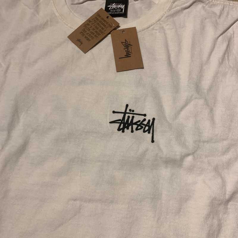 Stussy T-Shirt XXL Natural 10/10 - Basic Stussy Tee