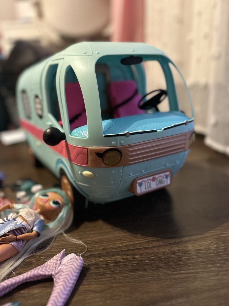 L.O.L OMG kamper camper + lalki + akcesoria