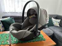 Fotelik nosidelko Cybex Cloud G+ i-Size lava grey do bazy cloud g