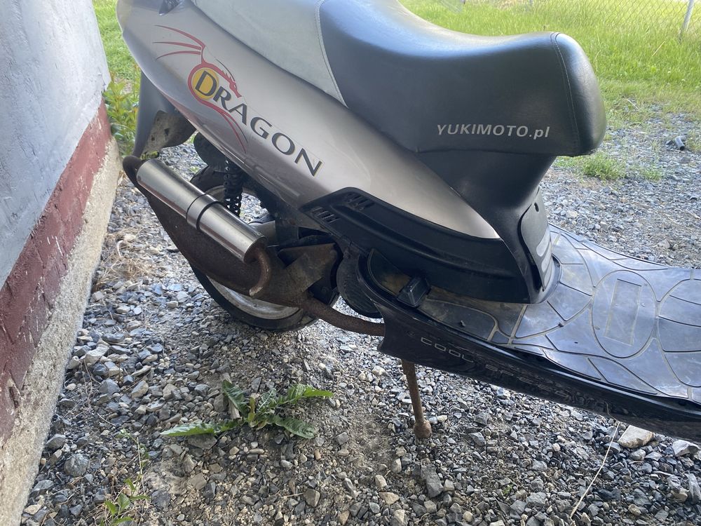 skuter na częsci yukimoto 50 2t