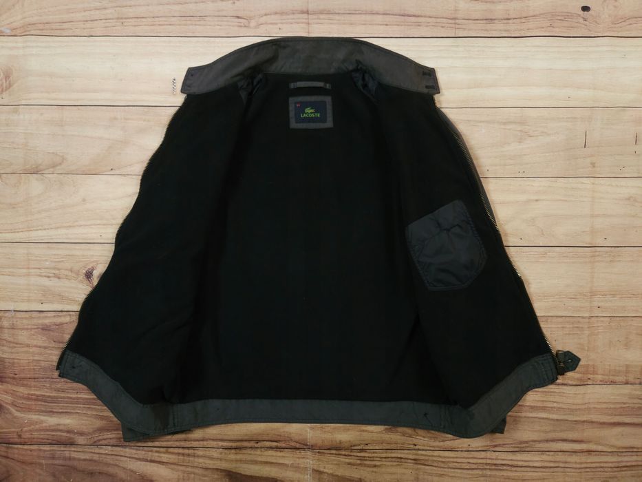 LACOSTE Kurtka Harrington Męska Szara Logowana r. 54