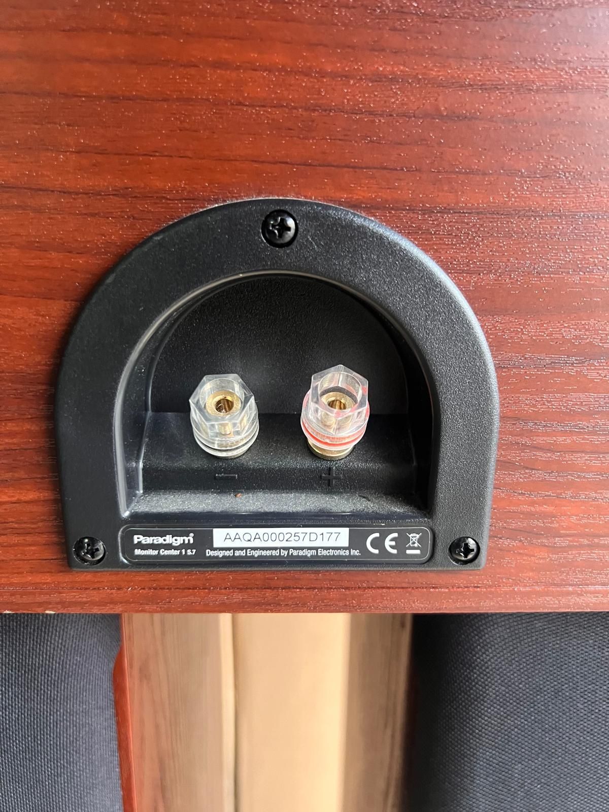 Paradigm Monitor 7v7 plus centralny Paradigm Monitor Center 1v7