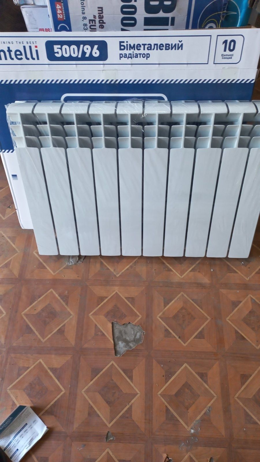 Биметаллический радиатор фирмы Krakow 500*80.