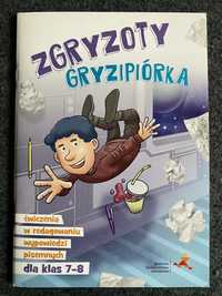 Zgryzoty gryzipiórka, cwicz. Wypowiedzi pisemnych kl. 7-8, GWO