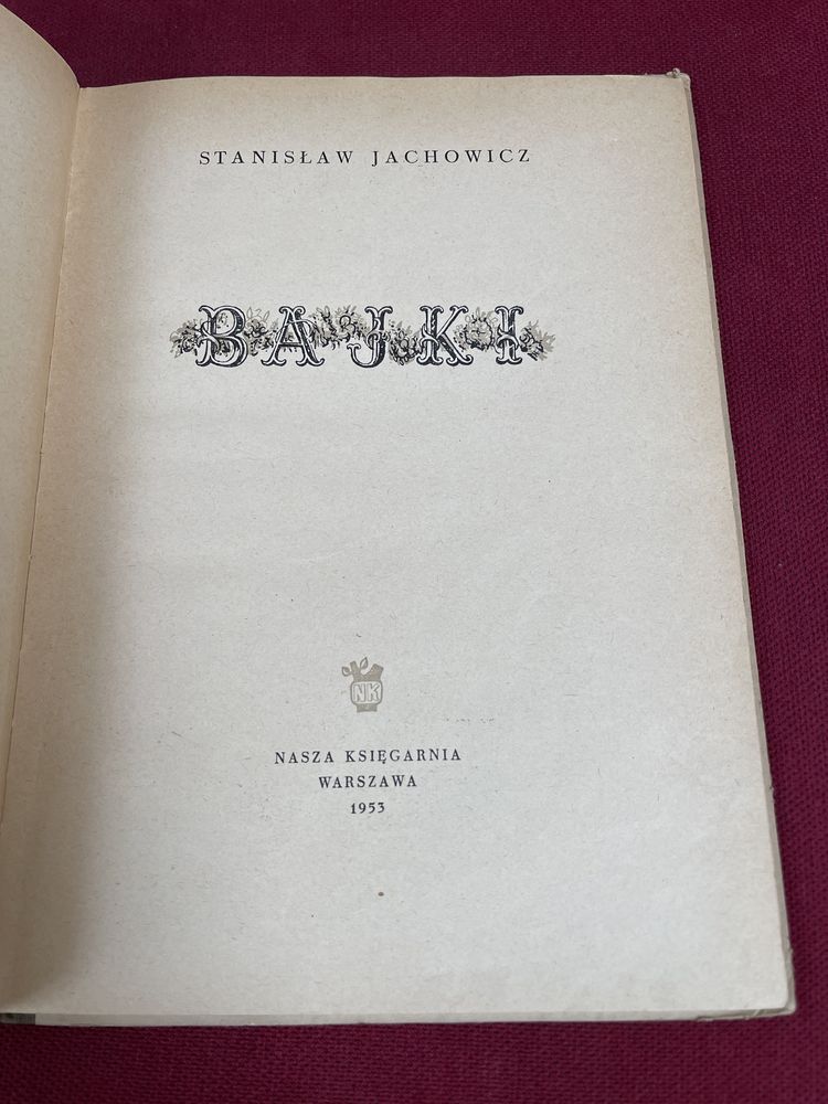 Jachowicz Bajki 1953 z Prl