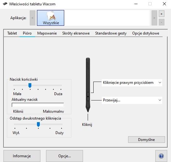 Tablet graficzny Wacom CH-490 INTUOS + Piórko. Jak nowy!