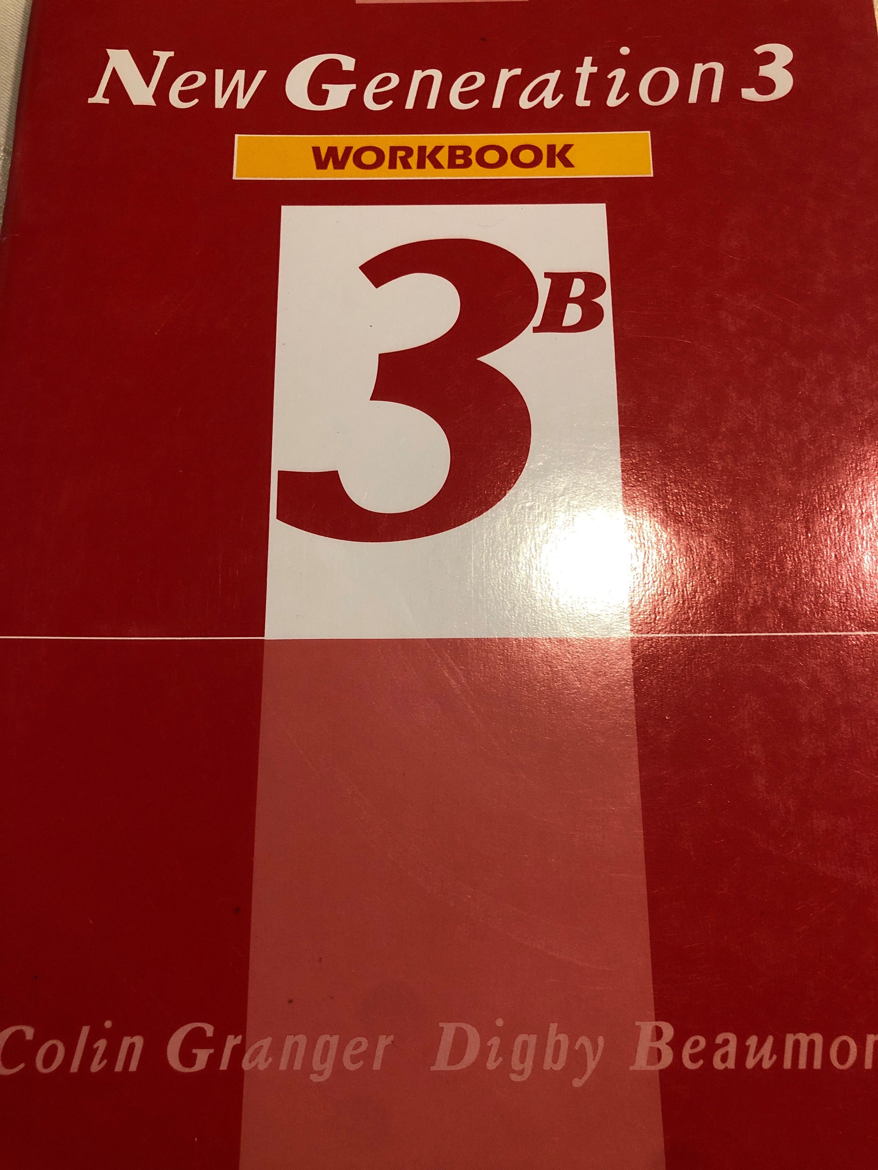 New Generation 3 SB, Workbook  B