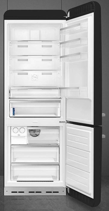 Lodówka dwudrzwiowa Smeg FAB38RBL5 CZARNA RETRO NOWA