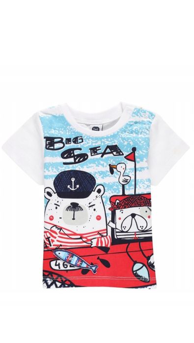 Koszulka t-shirt chlopięcy 62