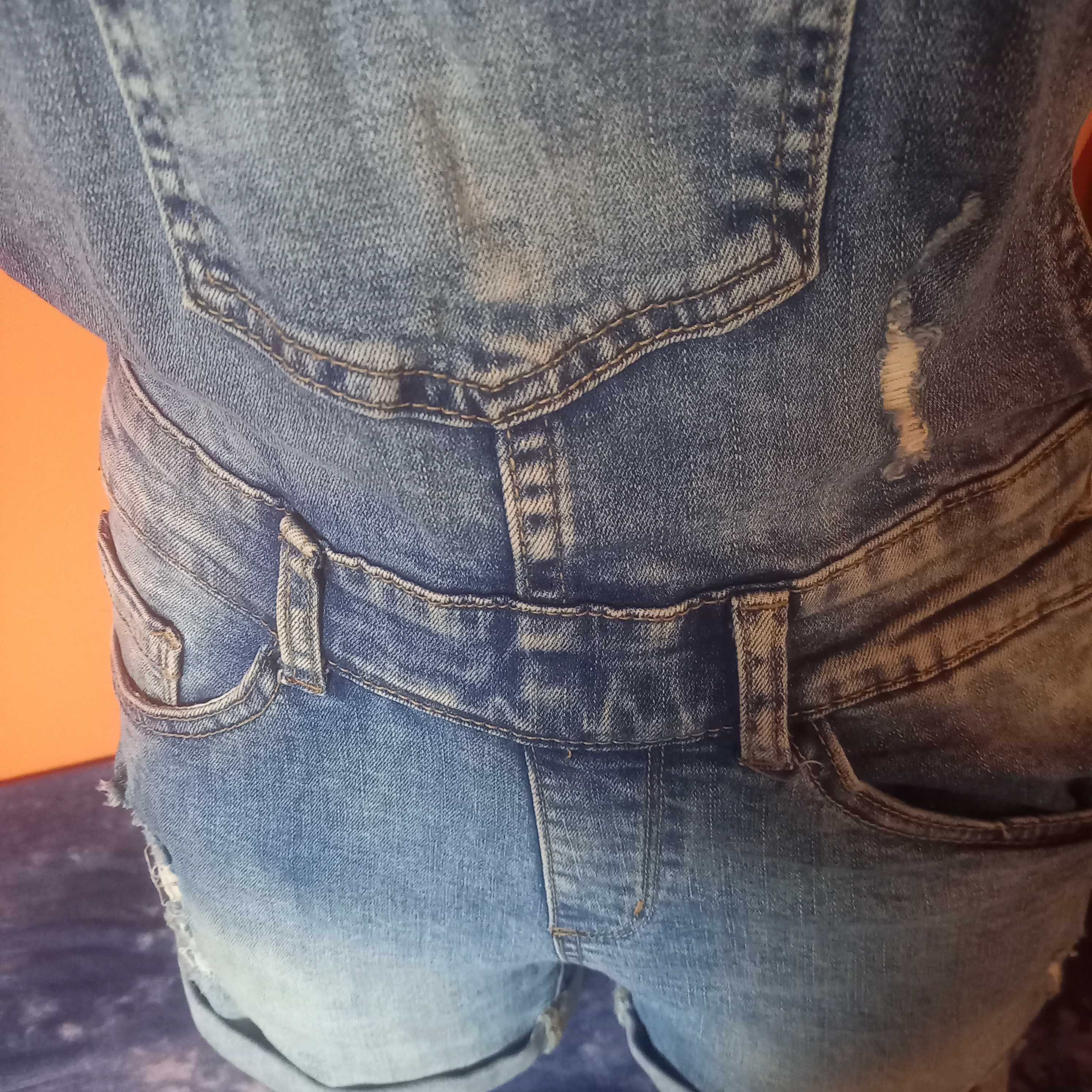 ogrodniczki jeans S