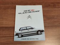 Prospekt katalog folder CITROEN VISA GT - 1983 r. -