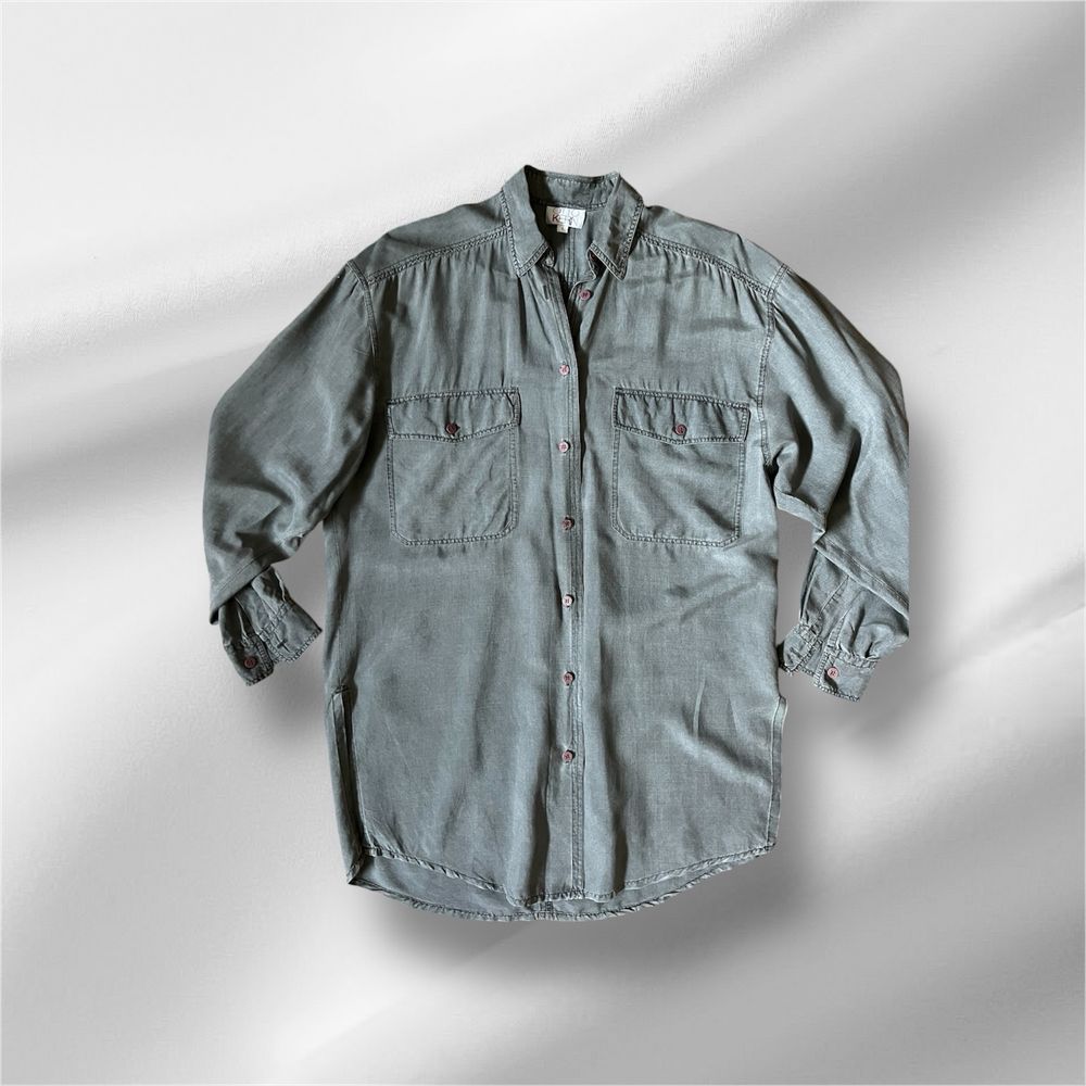 Koszula Otto Kern jedwab oversize vintage unisex