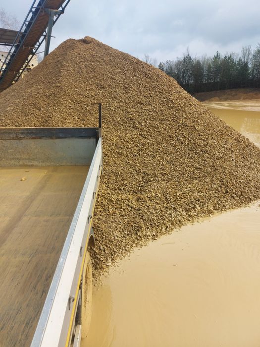 Transport Dostawa Kamień Piasek Żwir Ziemia  Beton Kruszywa