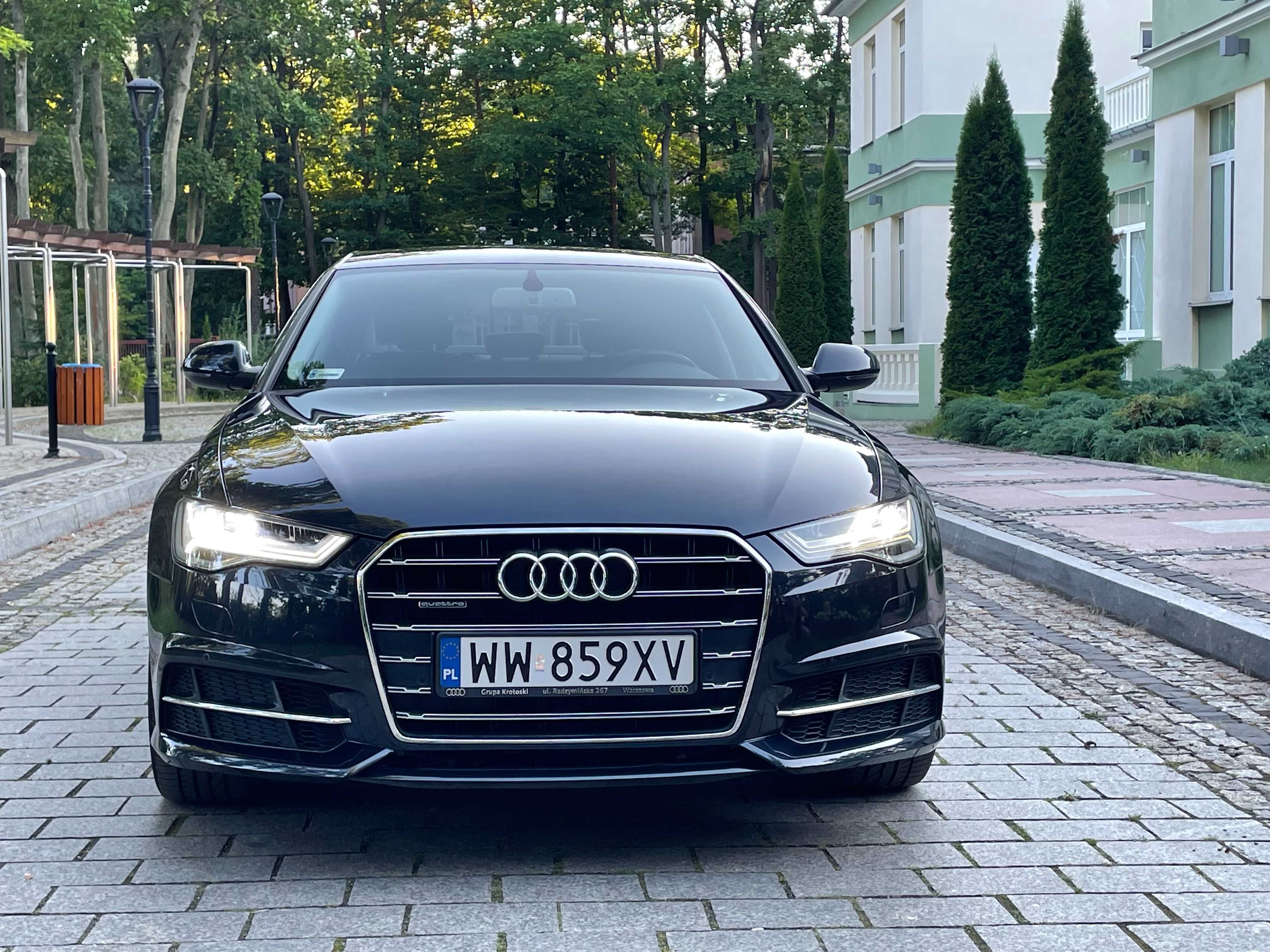AUDI A6, S-LINE, 2017 Salon POLSKA,Bezwypadek,73tyś.km,TDI,4x4,Automat