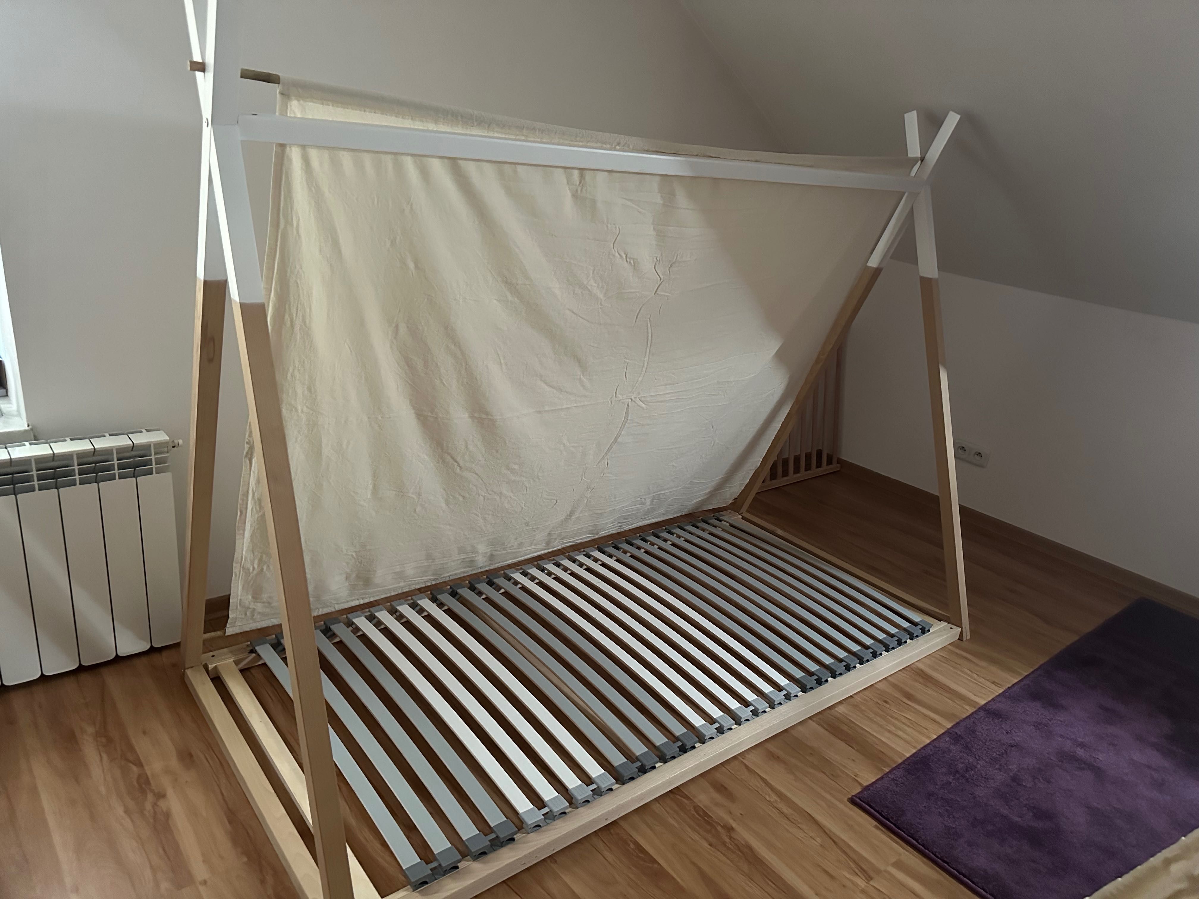 Lozeczko tipi domek dzieciece