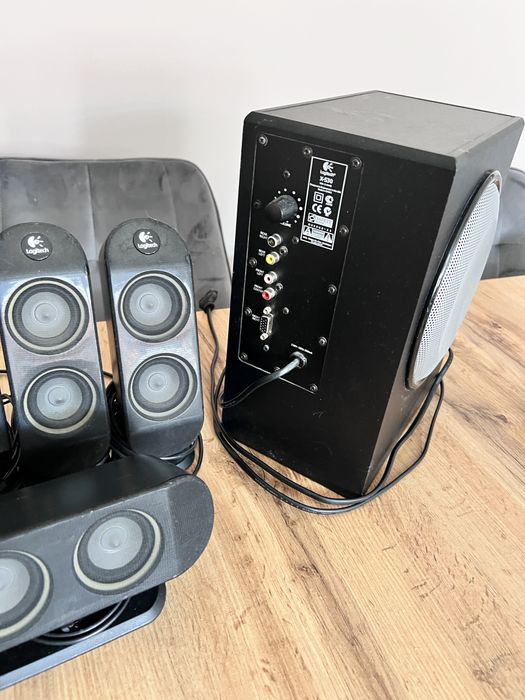 Glosniki 5.1 Logitech + SUBWOOFER. Swietny Stan, Bardzo dobry dzwięk