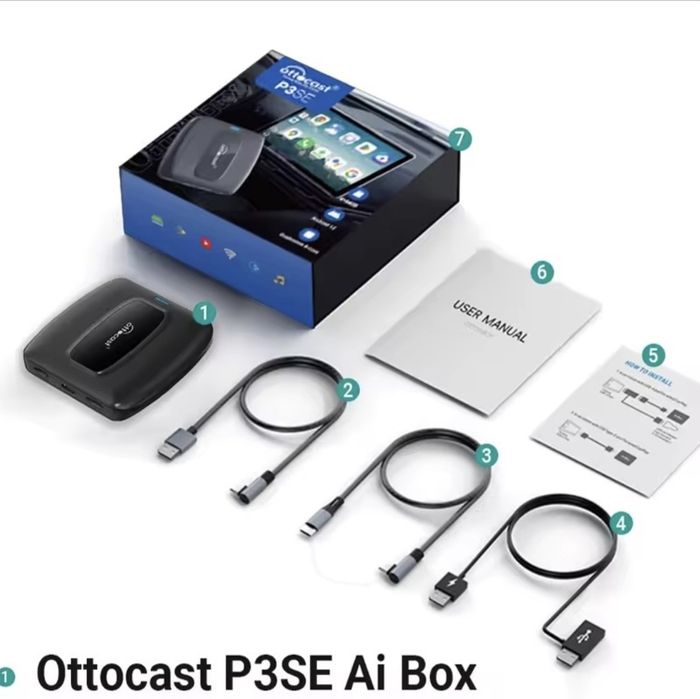 Ottocast P3SE адаптер приставка для авто