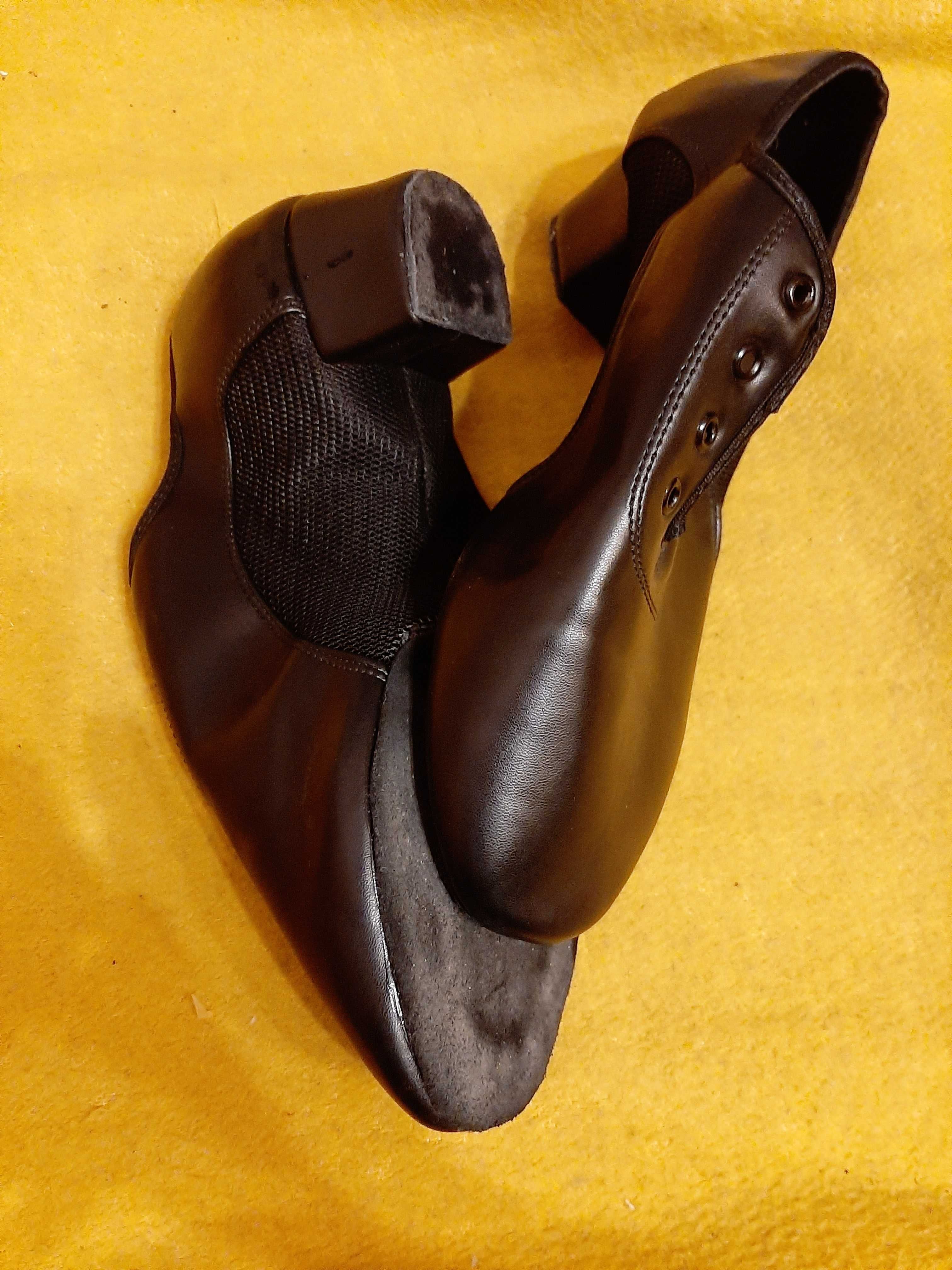 Buty skórzane do tańca