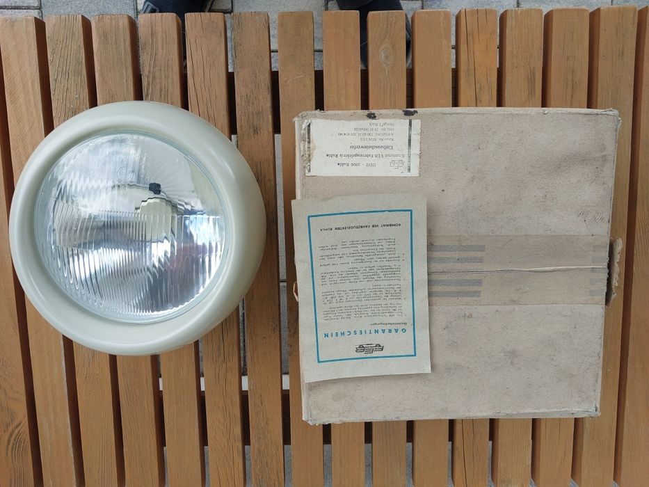 Lampy przednie trabant