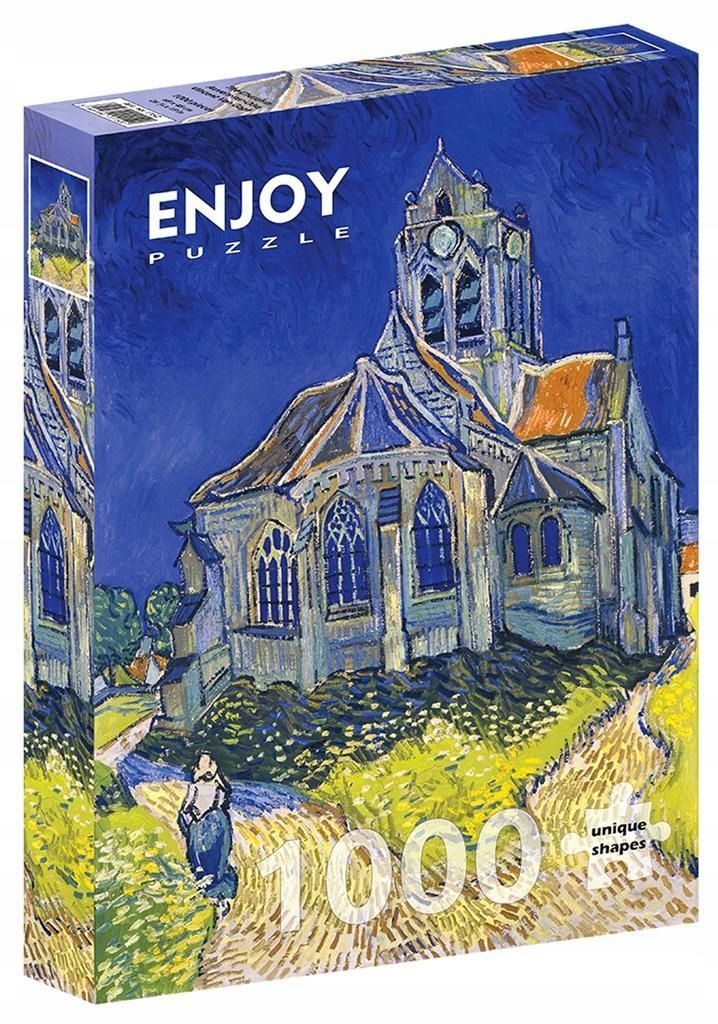 Puzzle 1000 Kościół W Auvers, Vincent Van Gogh, G3