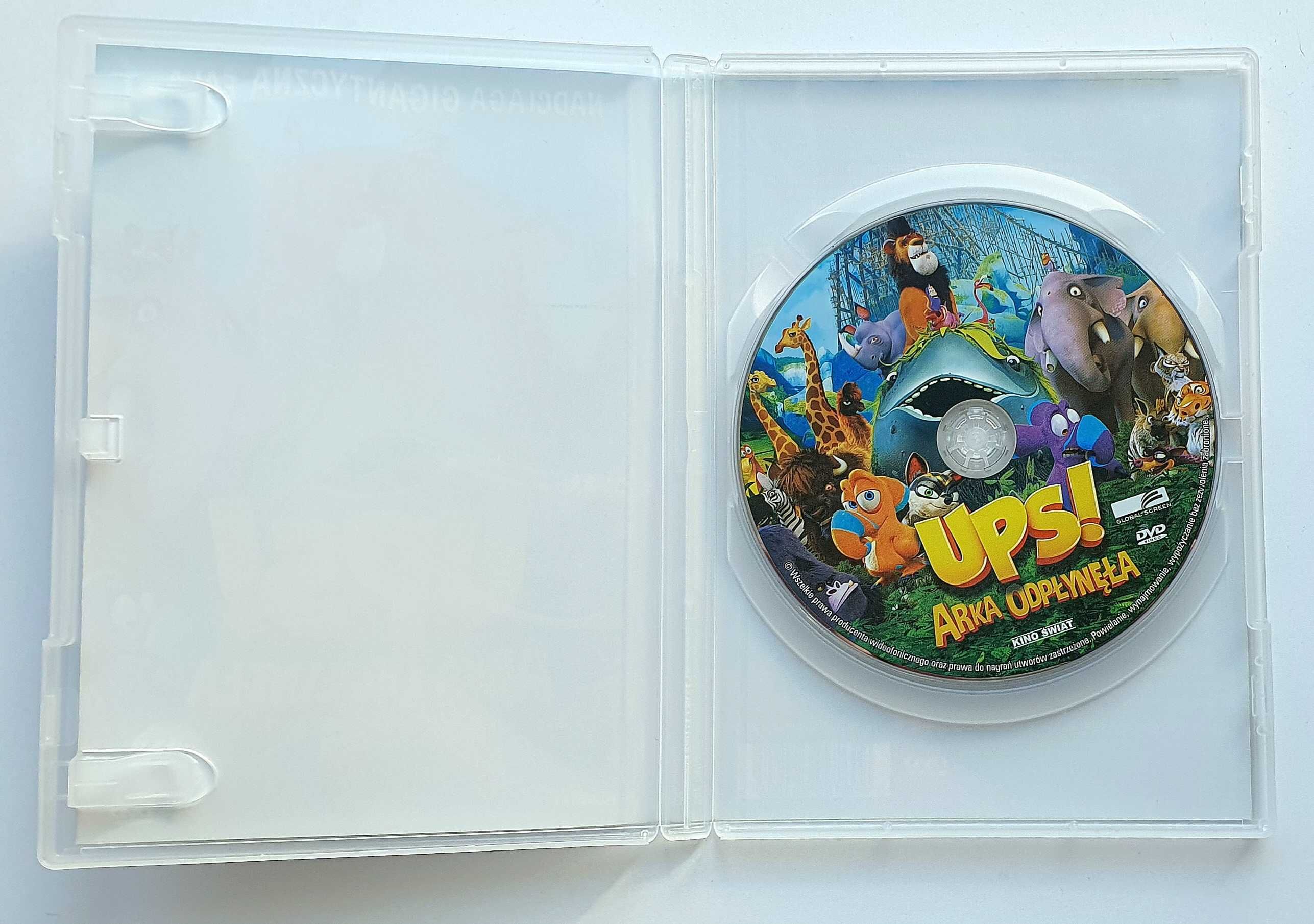 UPS! Arka odpłynęła, płyta DVD