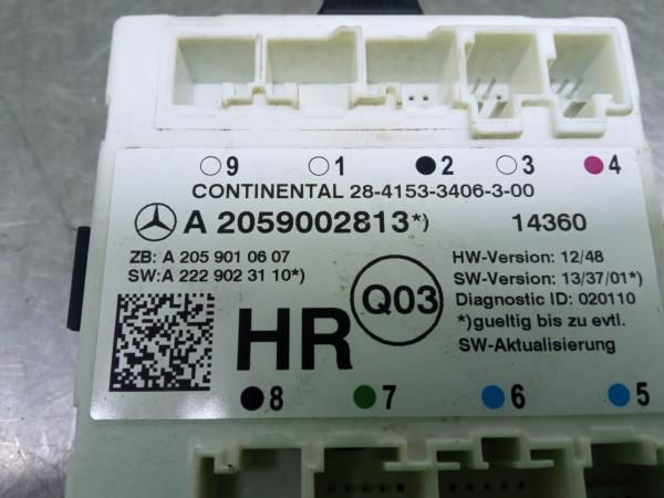 Módulo porta trás direito MERCEDES-BENZ Classe C (W205)