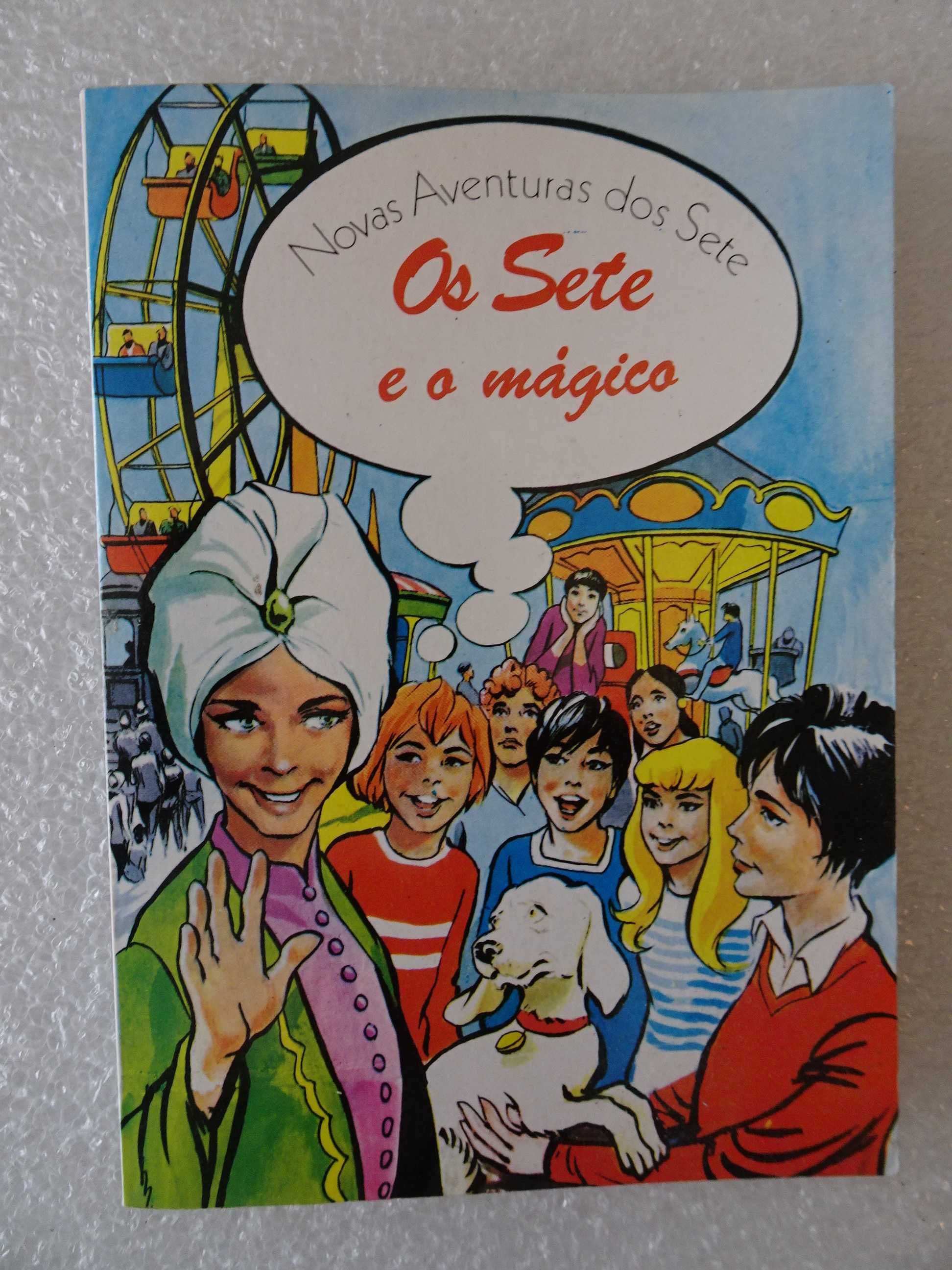Livro Novas Aventuras dos Sete - Os sete e o mágico