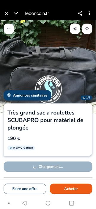 Сумка валіза чемодан на колесах SCUBAPRO 70 cm гиперкрепкая 777 грн .