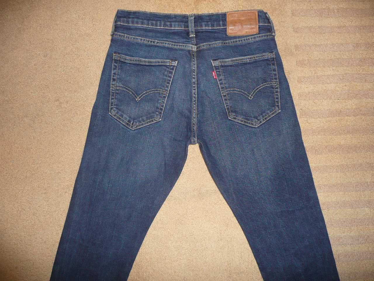 Spodnie dżinsy LEVIS 512 W31/L34=41/107cm PREMIUM