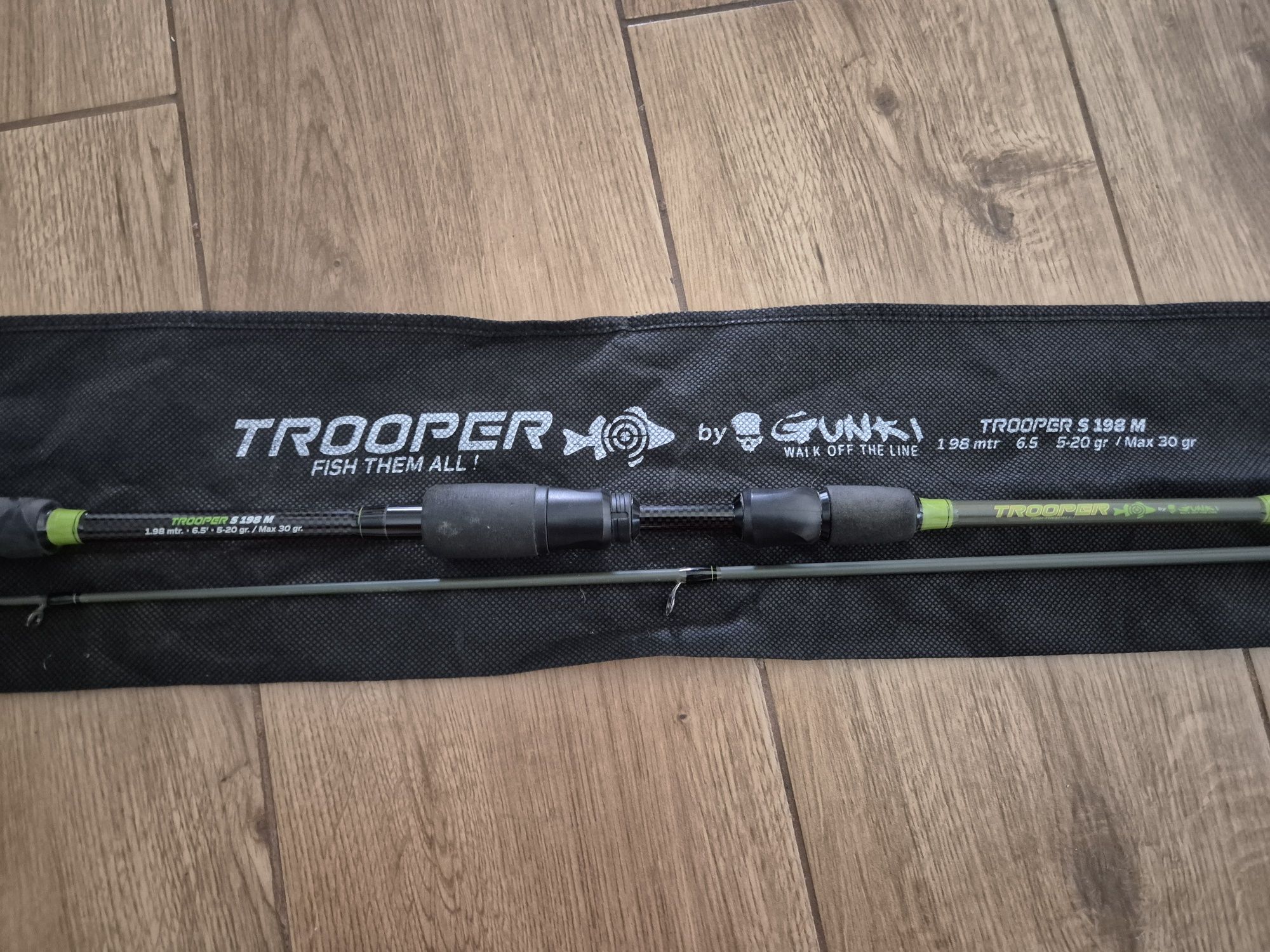 Wędka Gunki Trooper Spin 198cm M 5-20g