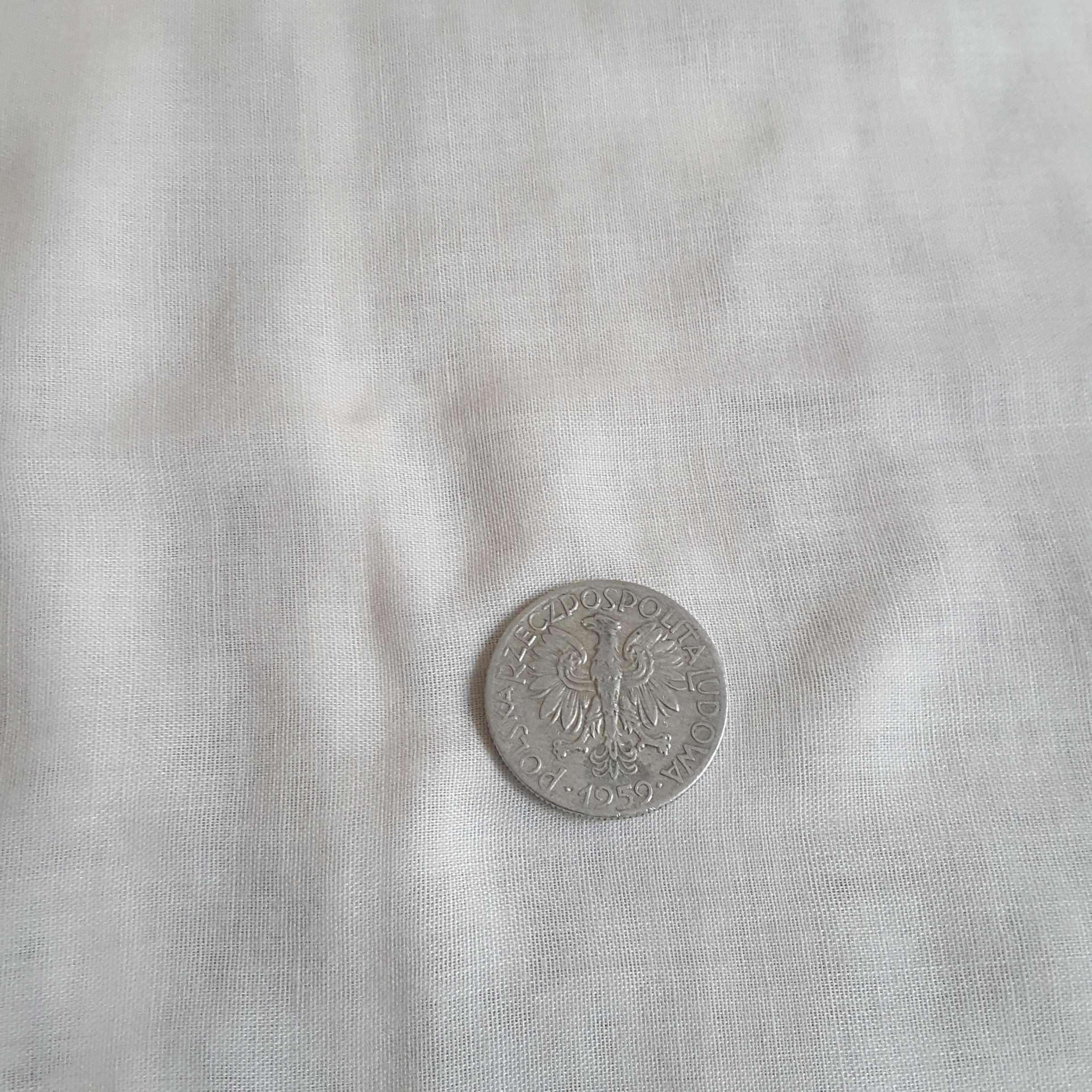 Moneta 5zl  RYBAK 1959