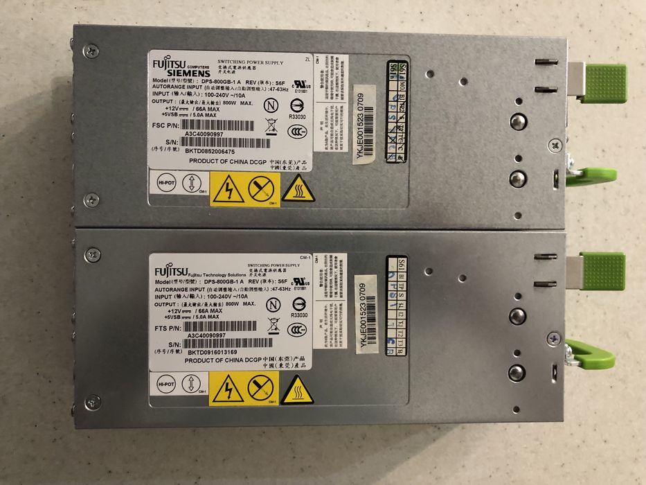 Серверний блок живлення Fujitsu DPS-800GB-1 A