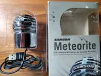 Мікрофон конденсаторний комп'ютерний samson meteorite usb-chrome
