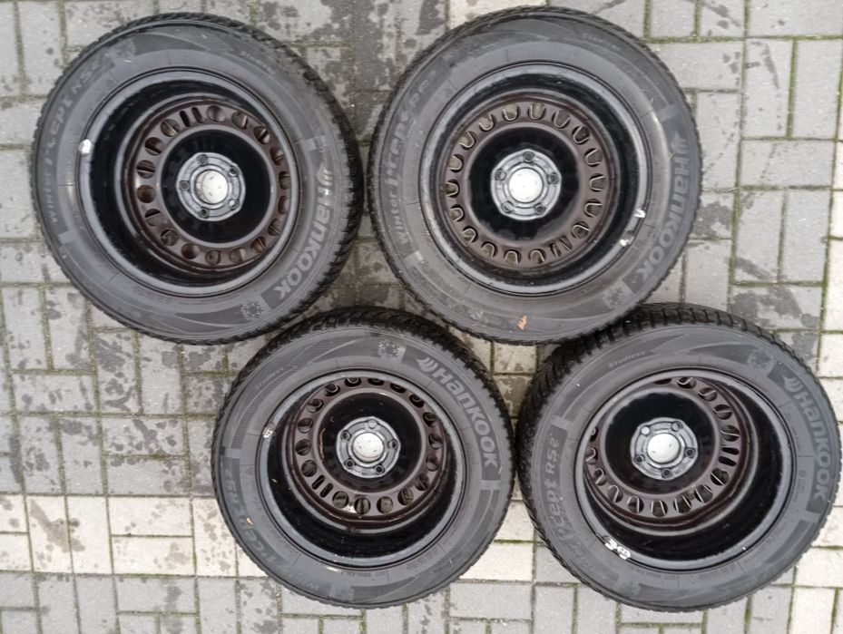 4 Koła Opony Felgi Kołpaki OE GM Zima Astra H Vectra C Meriva B